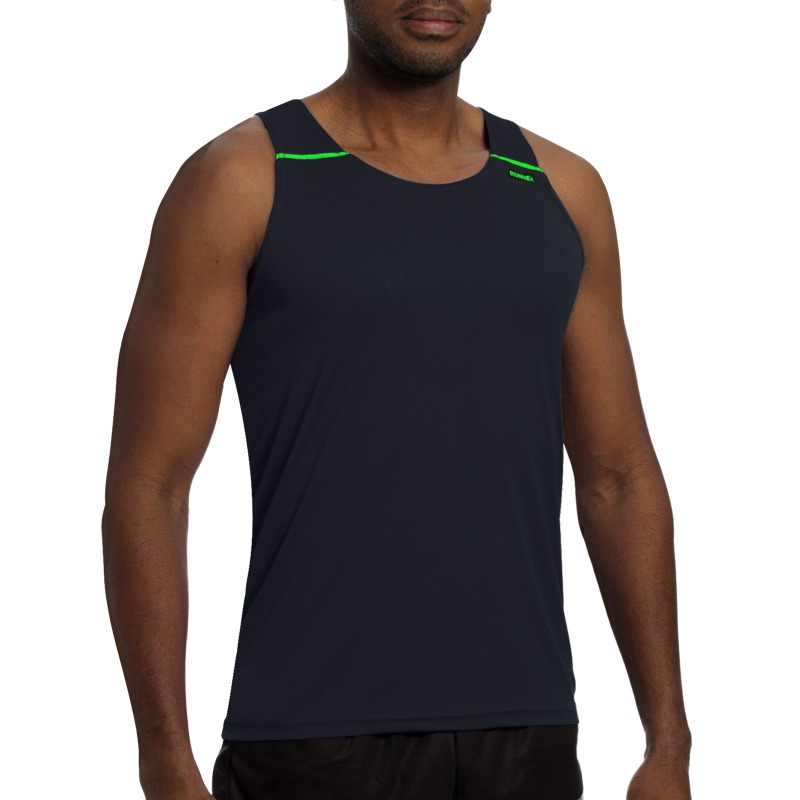 Debardeur Technique Runnek Ultravest Noir Vert Fluo Homme