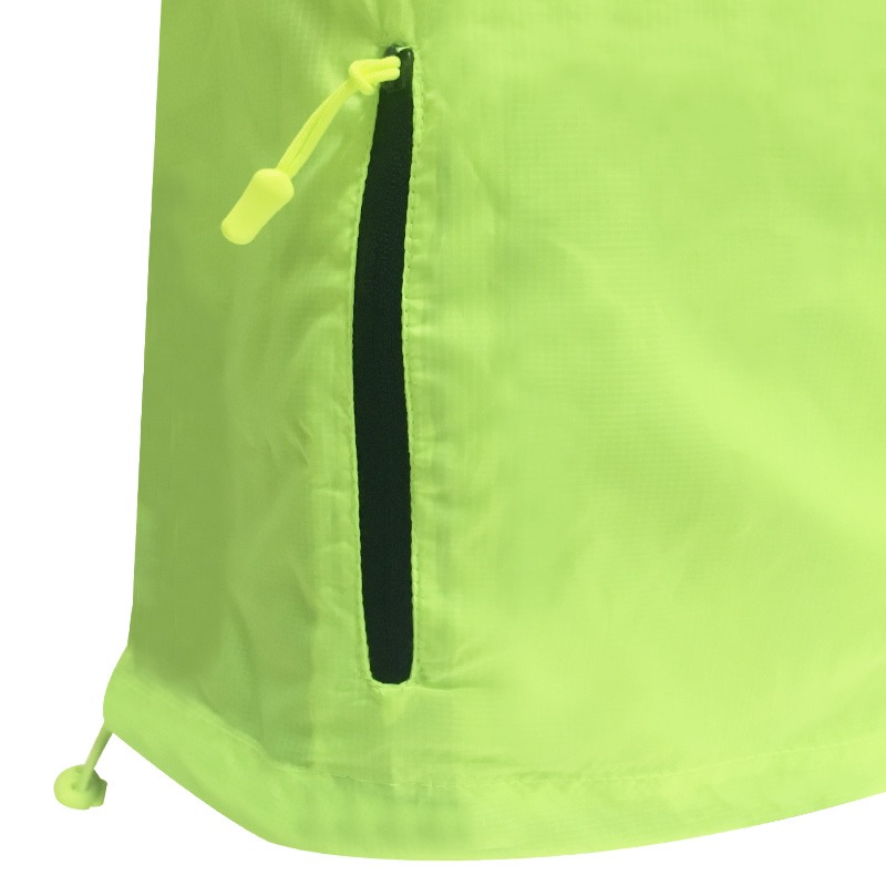 Gilet Technique Runnek Evo Jaune Fluo Bleu Navy Poche Zip