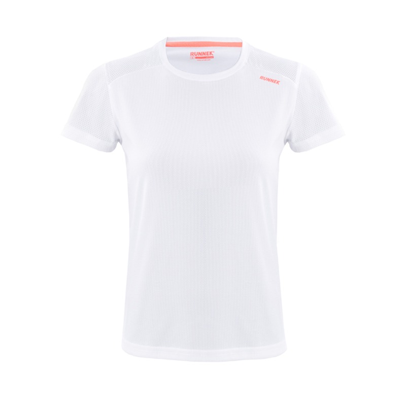 Maillot Technique Runnek Milos Blanc Femme Face