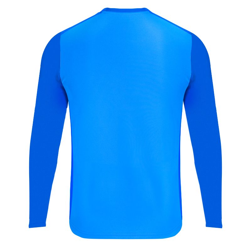 Maillot technique runnek ethilo bleu royal homme dos