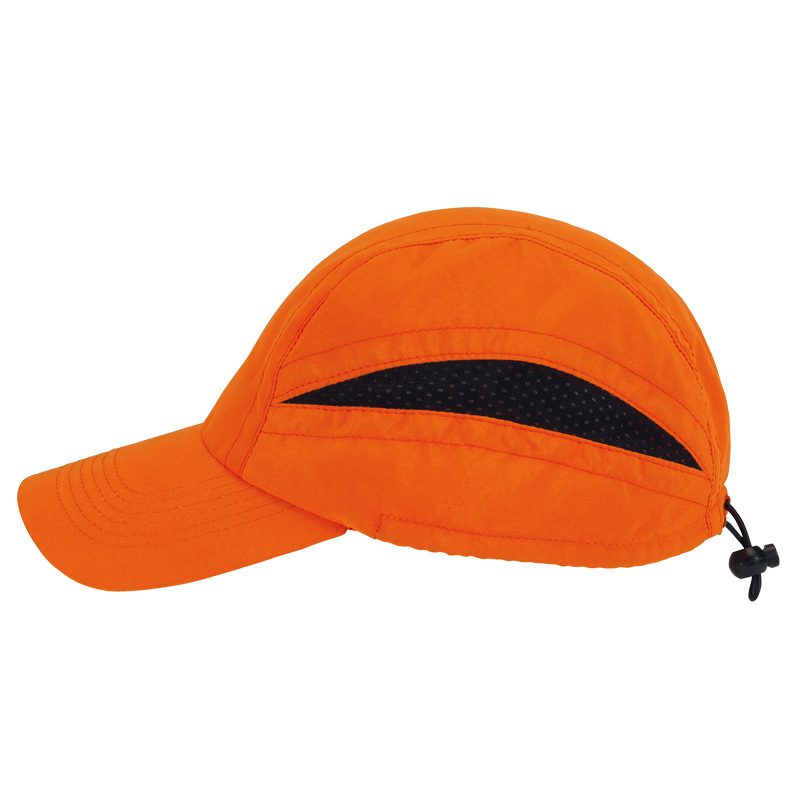 casquette technique orange-cote