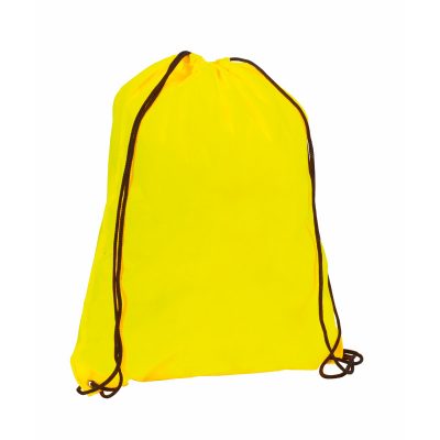 sac a dos running jaune fluo