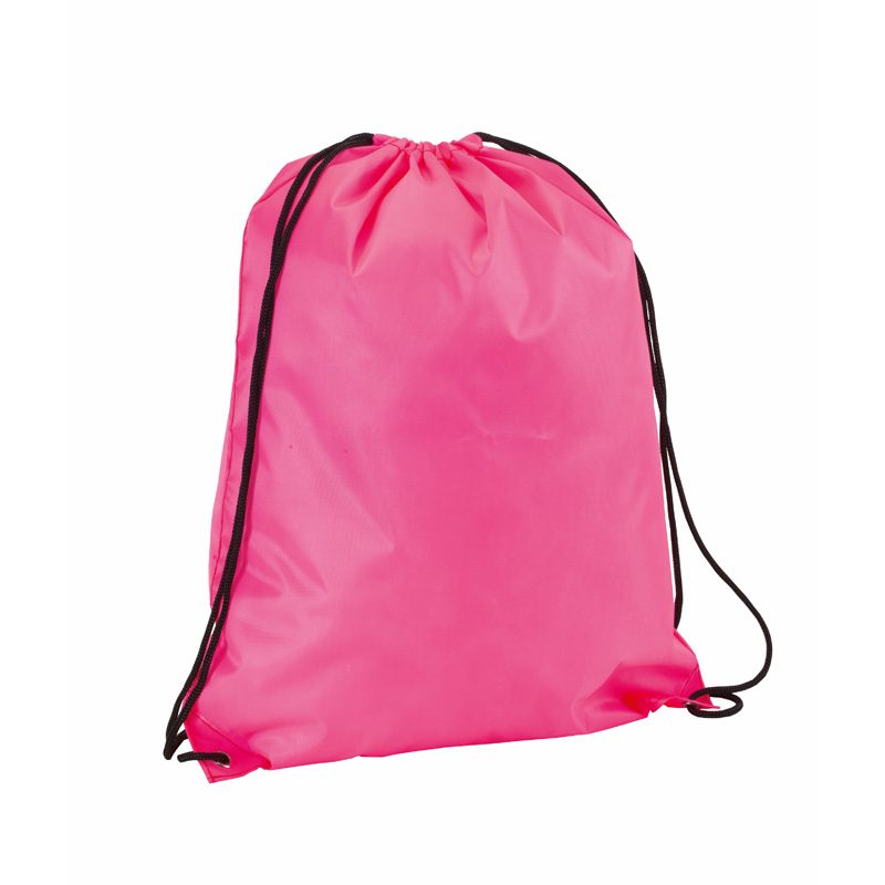 sac a dos running rose fluo